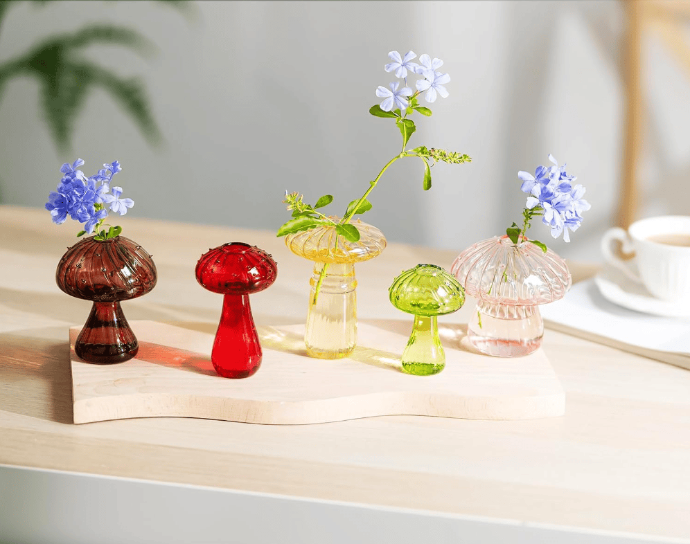 Mushroom Flower Vase