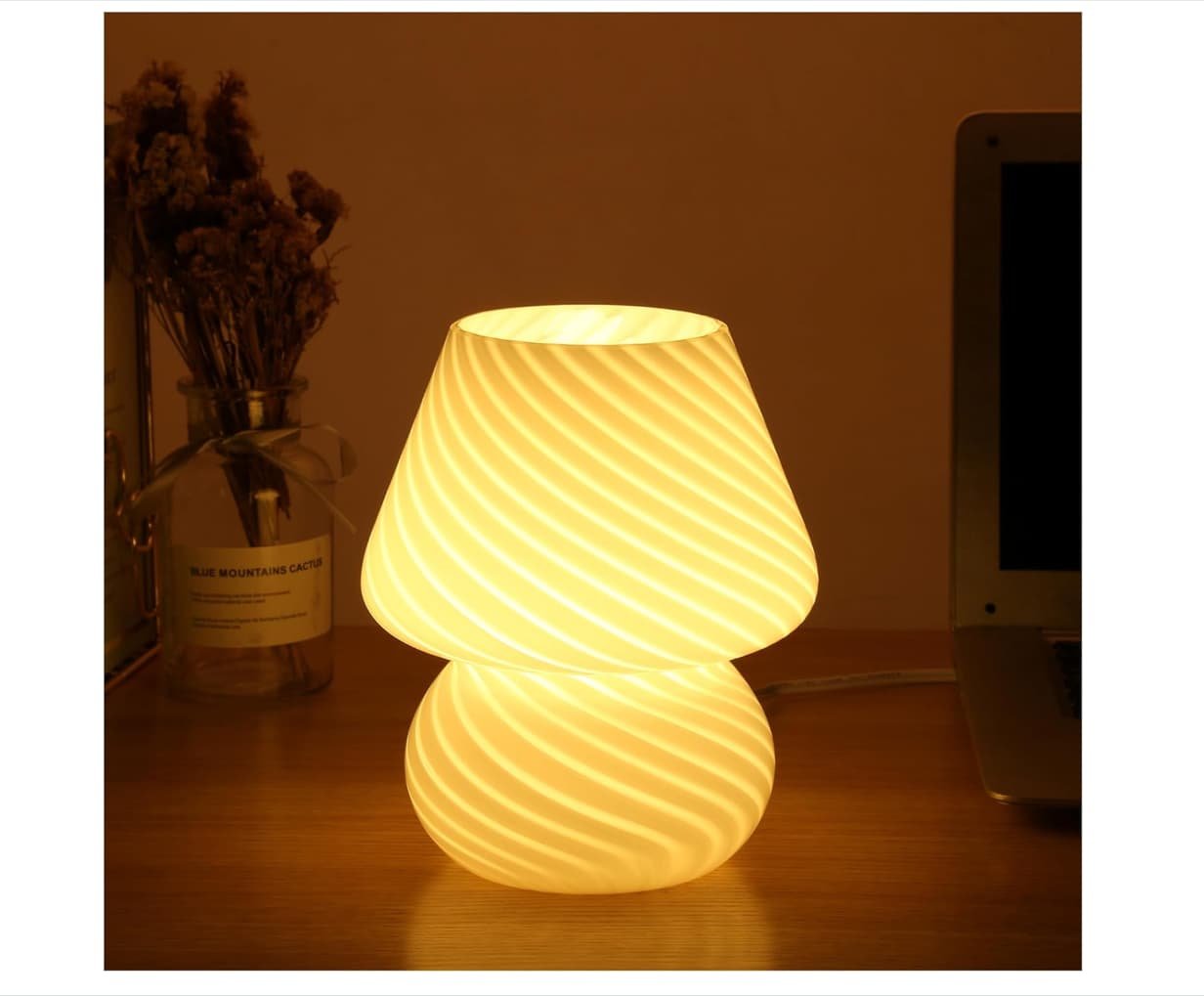 Aesthetic Bedroom Decor oft Mushroom Table Lamp Fairycore Mood Light Cozy Aesthetic Bedroom Decor