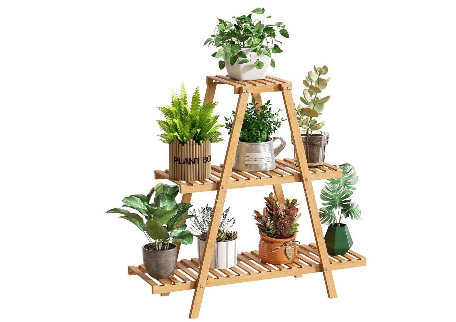 Indoor plant stand ideal for saving space and transforming your indoor gardening setup