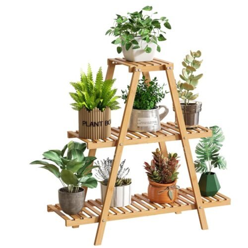 Indoor plant stand ideal for saving space and transforming your indoor gardening setup